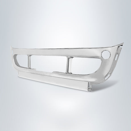 Front Chrome Center Bumper Cover for 2008-2017 Freightliner Semi Trucks Aftermarketus Bumpers