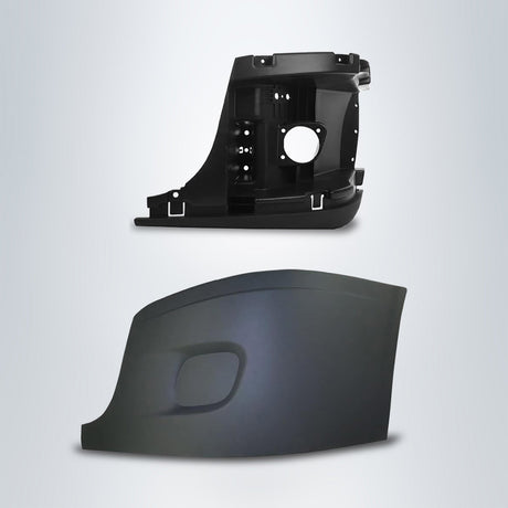 Bumper Cover with Inner Support for 2008-2017 Freightliner Cascadia Semi Trucks | Left Aftermarketus Bumpers