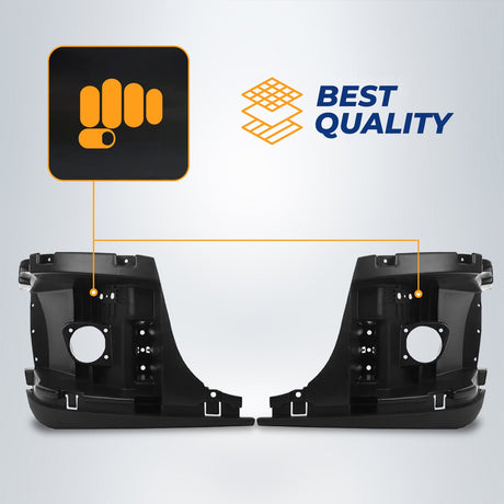 Bumper Support Reinforcement for 2008-2017 Freightliner Cascadia Semi Trucks | Pair Aftermarketus Bumpers