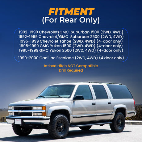 Air Bag Suspension Kit for 1992-1999 Chevrolet Suburban -  Torque Air Helper Kits for Pick-up(s)