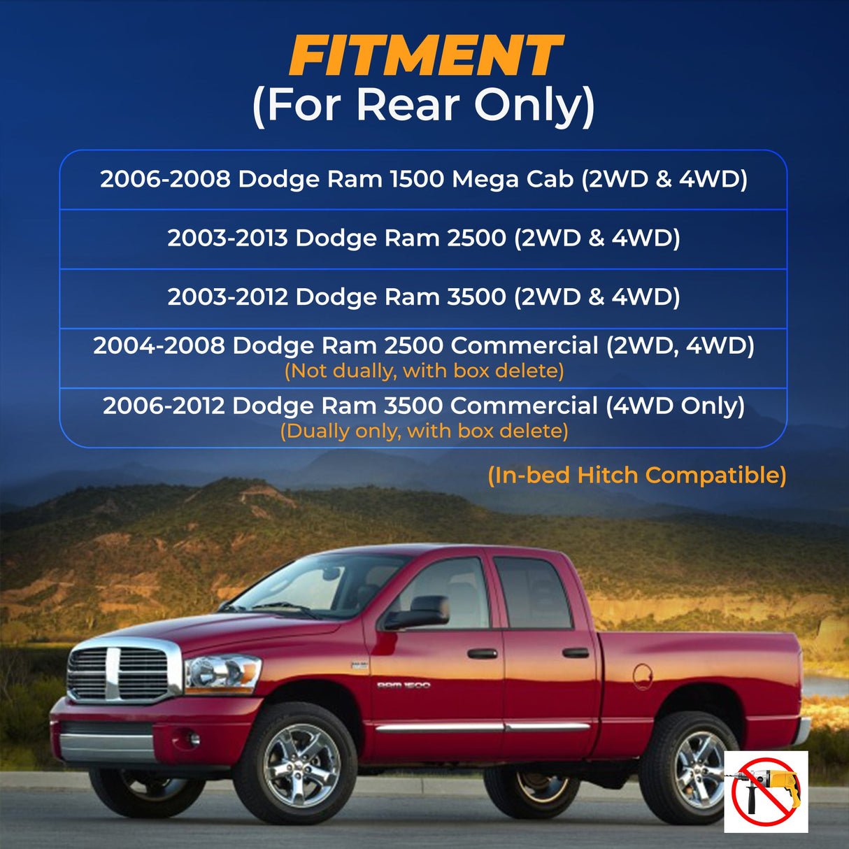 Air Bag Suspension Kit for 2003-2013 Dodge Ram 2500 3500 - up to 7500lbs  Air Helper Kits for Pick-up(s)
