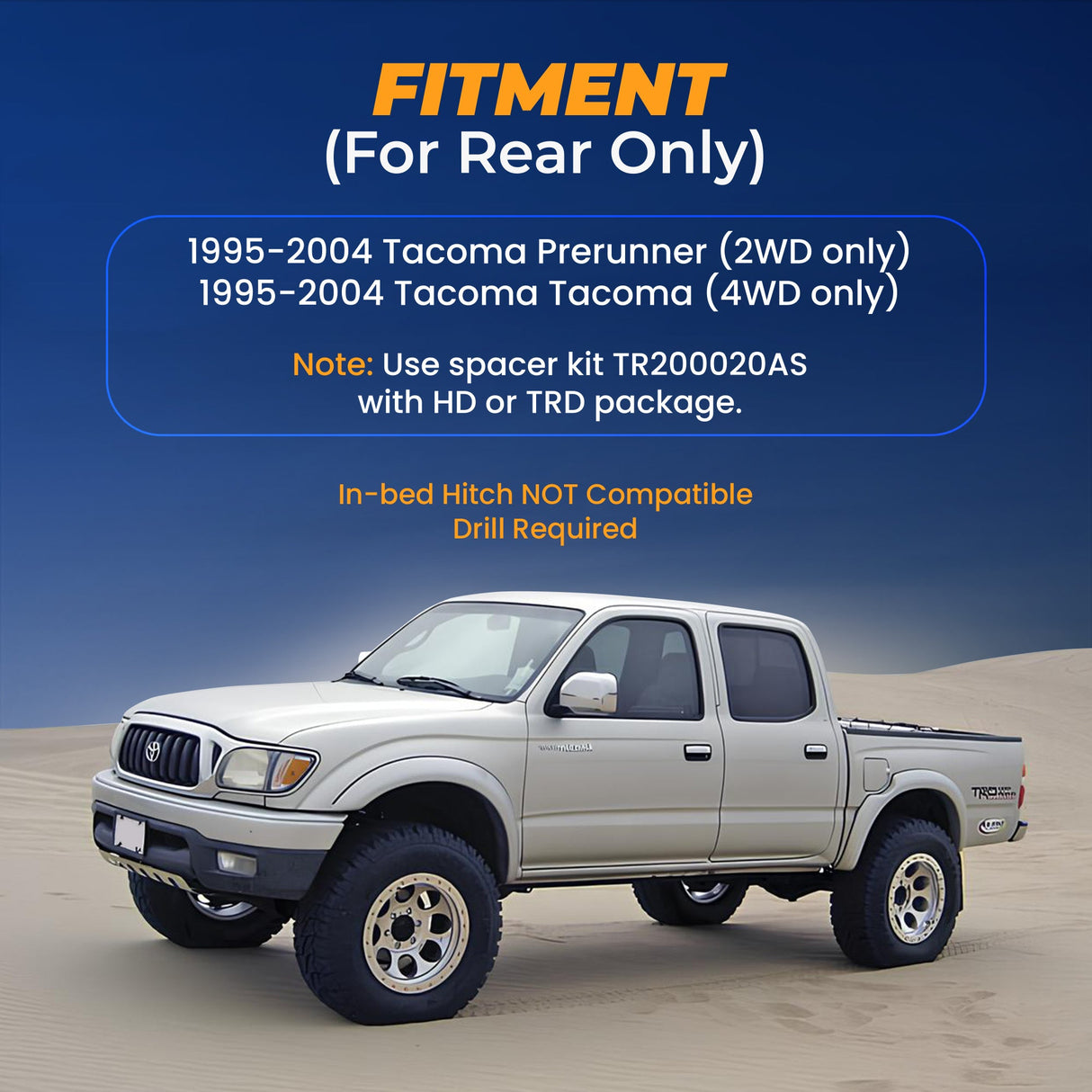 Air Bag Suspension Kit for 1995-2004 Toyota Tacoma 4WD  Air Helper Kits for Pick-up(s)