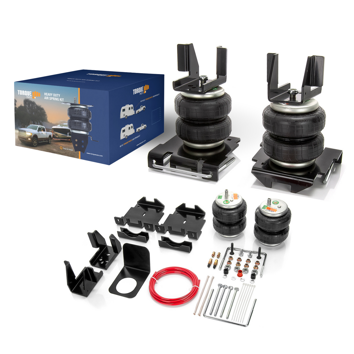 7,500 lbs Air Bag Suspension Kit for 2007-2018 Chevrolet Silverado 1500