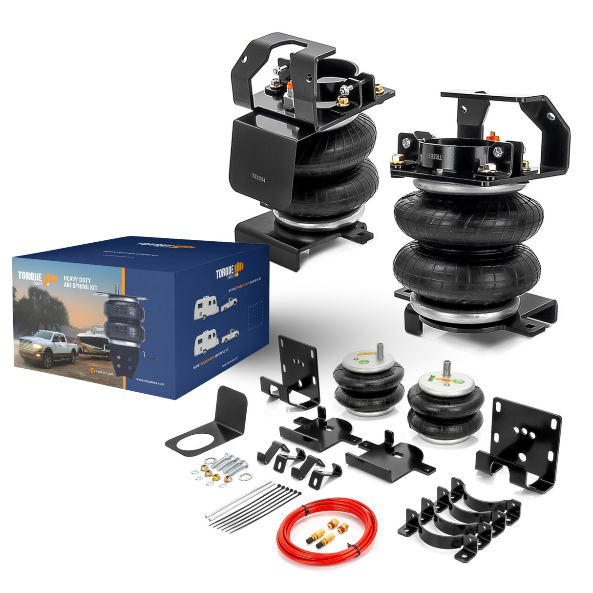 Air Spring Bag Suspension Kit for 2011-2026 Silverado 2500(Replaces 2613 Ride-Rite)