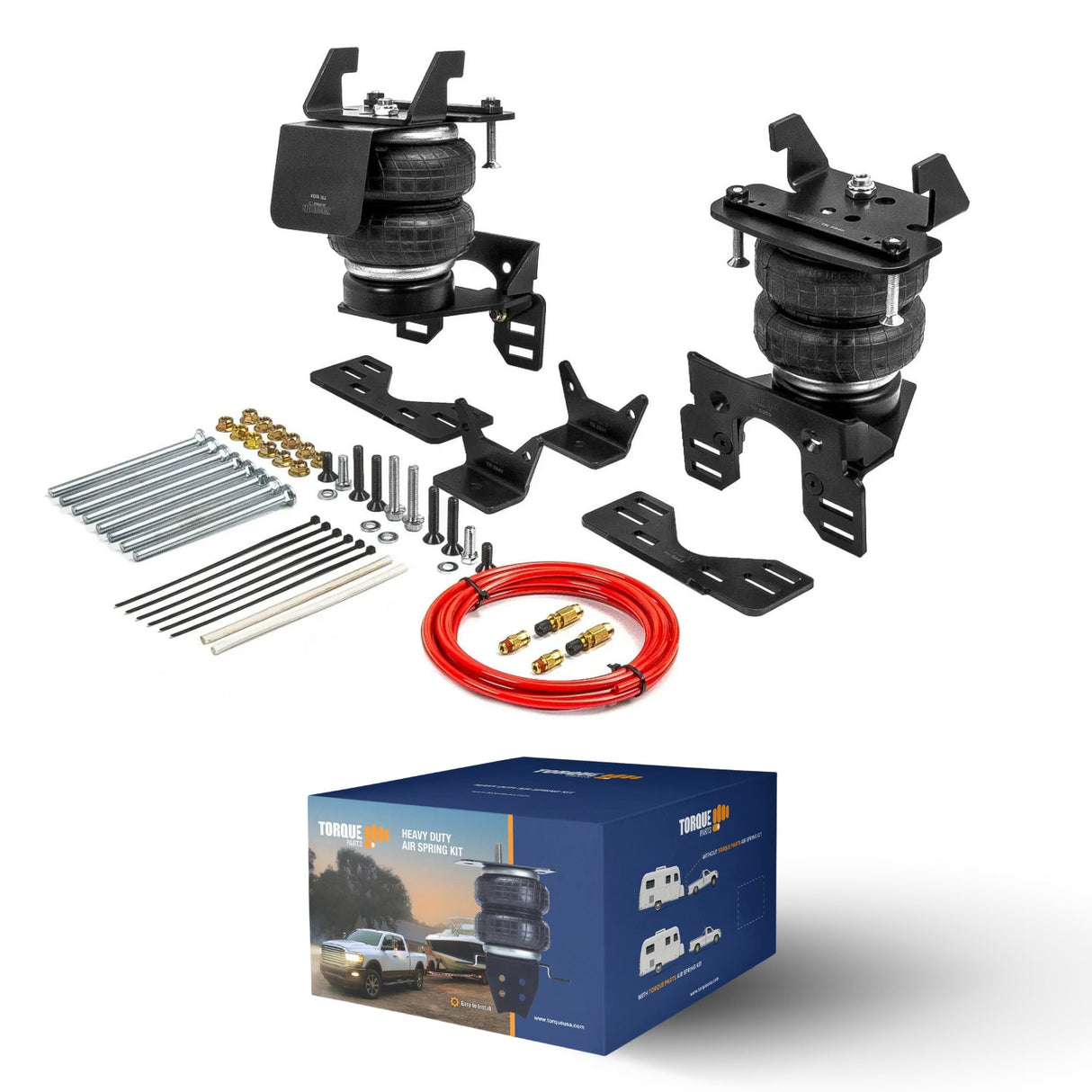 Kit de suspension à ressort pneumatique pour Ford F250 F350 F450 2017-2026 (remplace le 2625 Ride-Rite)