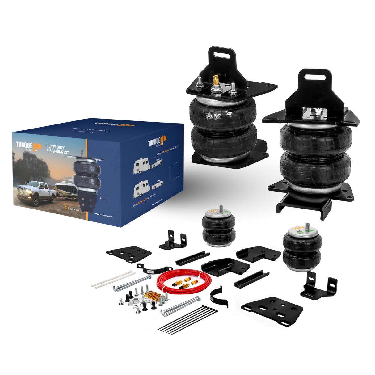 7,500 lbs Air Suspension Kit for 2022-2025 Toyota Tundra -  Torque Air Helper Kits for Pick-up(s)