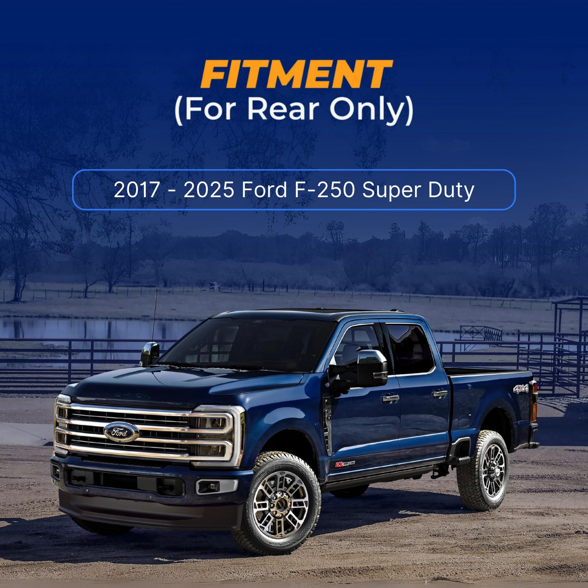 Rear Suspension Enhancement System for 2011-2025 Ford F-250 Super Duty