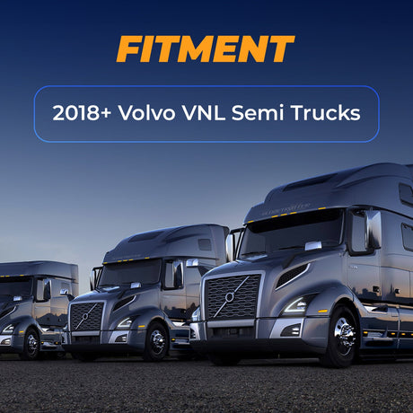 Side Corner Bumper (with Fog Light Hole) for 2018-2024 Volvo VNL | Right Aftermarketus Bumpers