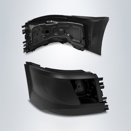 Corner Side Bumper Replacement (with Fog Light Hole) for 2016–2017 Volvo VNL | Right Aftermarketus Bumpers