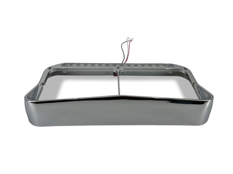 Headlight Bezel with LED Strip for Kenworth Peterbilt Freightliner Semi Trucks | Chrome Aftermarketus Headlights