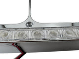 Headlight Bezel with LED Strip for Kenworth Peterbilt Freightliner Semi Trucks | Chrome Aftermarketus Headlights