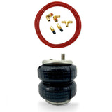 Air Spring with Air Line Kit (Replaces Firestone 6397) Aftermarketus Pick Up Convoluted Air Springs