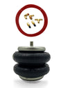 Air Spring with Air Line Kit (Replaces Firestone 6766) Aftermarketus Pick Up Convoluted Air Springs
