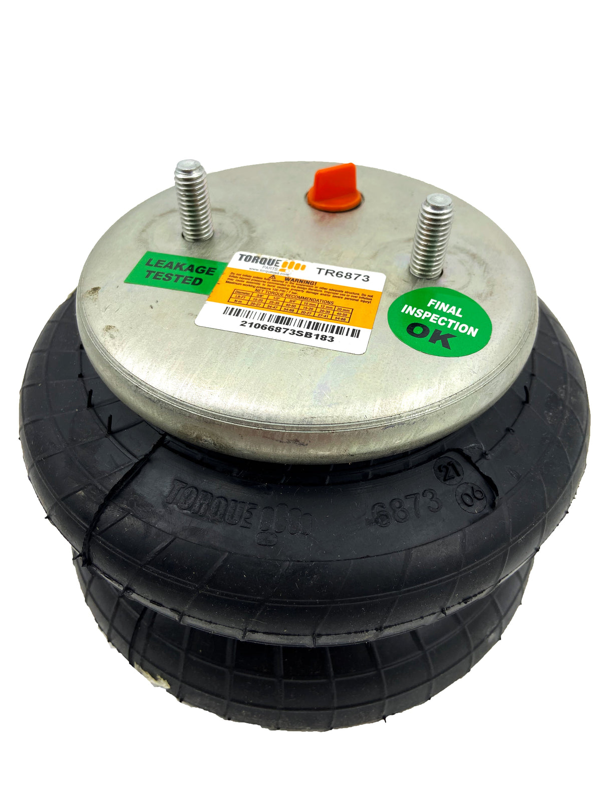 TORQUE 6873 Replacement Air Spring Bag for Firestone Kits Aftermarketus Pick Up Convoluted Air Springs