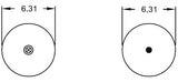 Double Convoluted Air Spring Bag (Replaces Firestone 6897, W01-358-6897, Goodyear 2B9-229 Aftermarketus Convoluted Air Springs