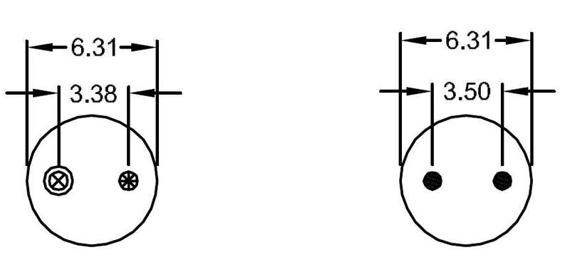 Double Convoluted Air Spring Bag (Replaces Firestone 6944, W01-358-6944, Goodyear 2B9-252) Aftermarketus Convoluted Air Springs