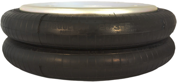 Double Convoluted Air Spring Bag (Replaces Firestone W01-358-7136, Hendrickson S-1080, C-1080) Aftermarketus Convoluted Air Springs