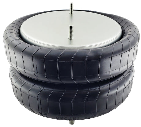 Double Convoluted Air Spring Bag (Replaces Firestone 7555, Reyco 20018-01, 18813-01) Aftermarketus Convoluted Air Springs