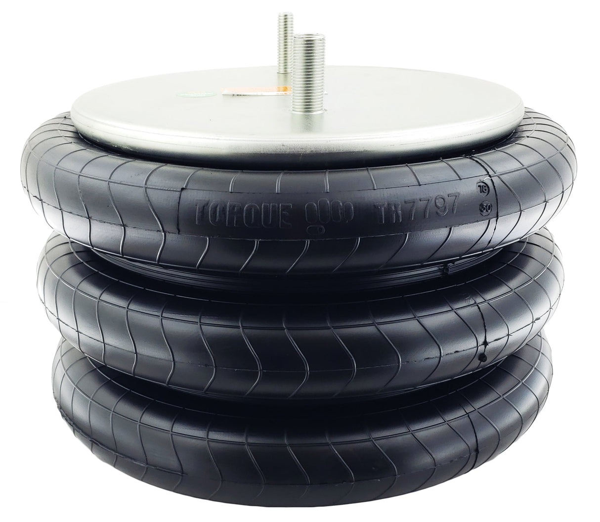 Triple Convoluted Air Spring Bag (Replaces Firestone W01-358-7797, Hendrickson 1346) Aftermarketus Convoluted Air Springs
