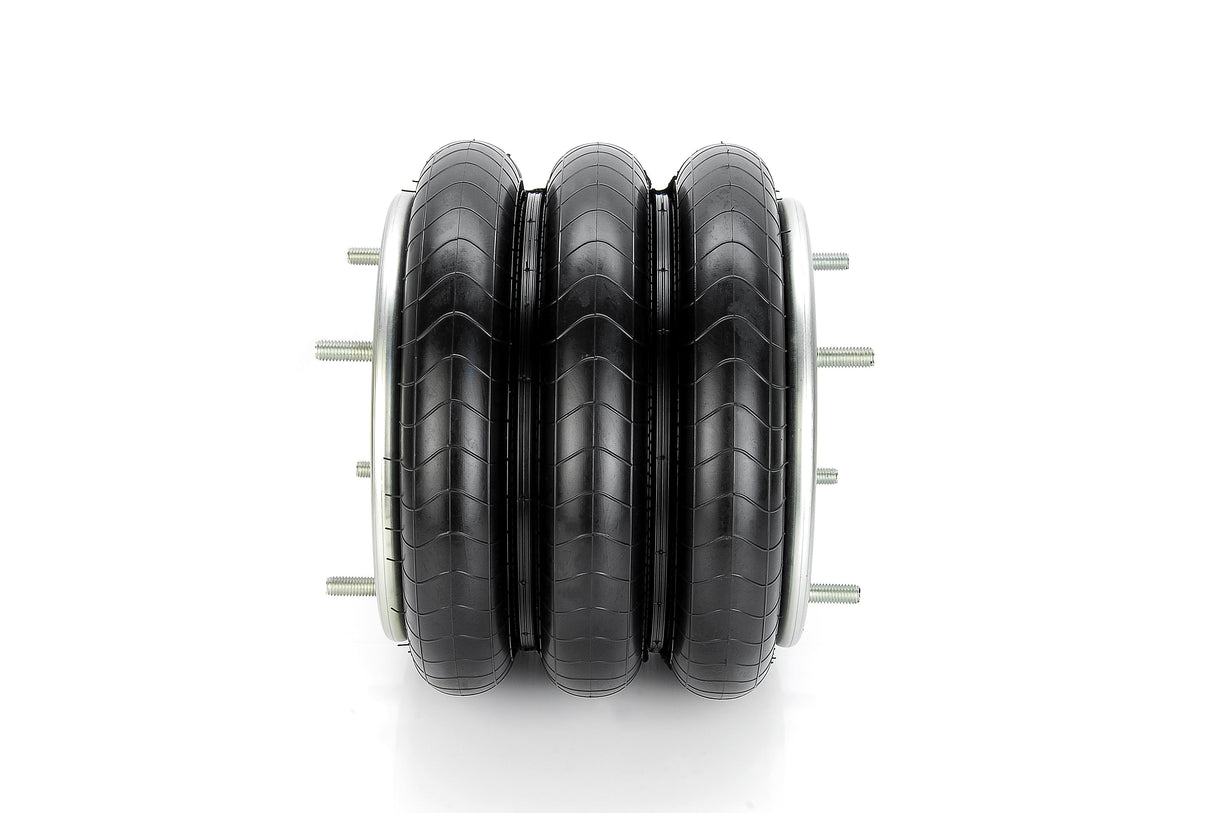 Triple Convoluted Air Spring Bag (Replaces Hendrickson 13041, Firestone W01-358-7818) Aftermarketus Convoluted Air Springs