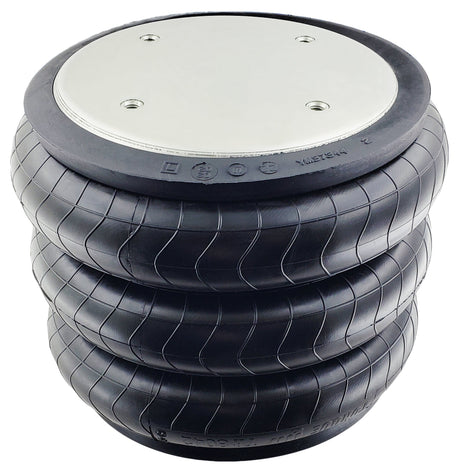 Triple Convoluted Air Spring Bag (Replaces Firestone 8042, Hendrickson 1015, SAF Holland 905-57-236) Aftermarketus Convoluted Air Springs