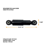 2 pack of TORQUE 83008 Cab Shock Replacement for Select Peterbilt 367, 377, 379, 386, 388, and 389 model trucks (Replaces Gabriel 83008, Peterbilt 29-02455, 2902455, 654782) (2 x TR83008) - Aftermarketus Torque Shock Absorbers