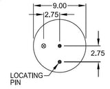 Air Spring Bag for Volvo Trucks (Replaces Firestone W01-M58-8468, Volvo 21132005) Aftermarketus Reversible Sleeve Air Springs
