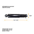 2 pack of TORQUE 85724 Heavy Duty Shock Absorber for semi Trucks Trailer - Aftermarketus Torque Shock Absorbers