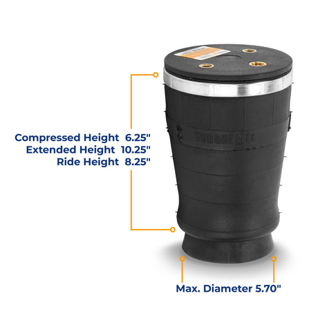 Air Spring Bag Kit for Pickup Replaces W21-760-9000 Aftermarketus Pick Up Convoluted Air Springs