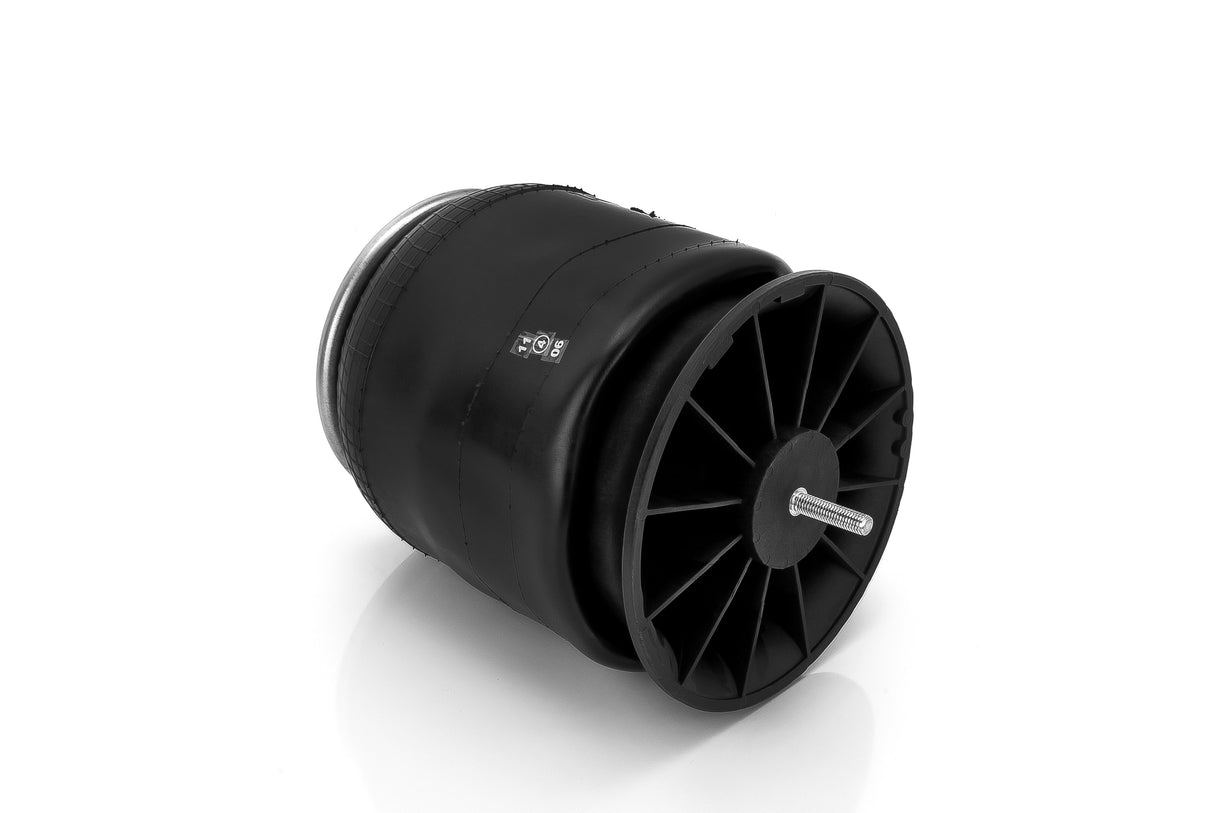 Air Spring Bag Aluminum Base Replaces Freightliner A16-18335-000, W01-358-9759 Aftermarketus Reversible Sleeve Air Springs