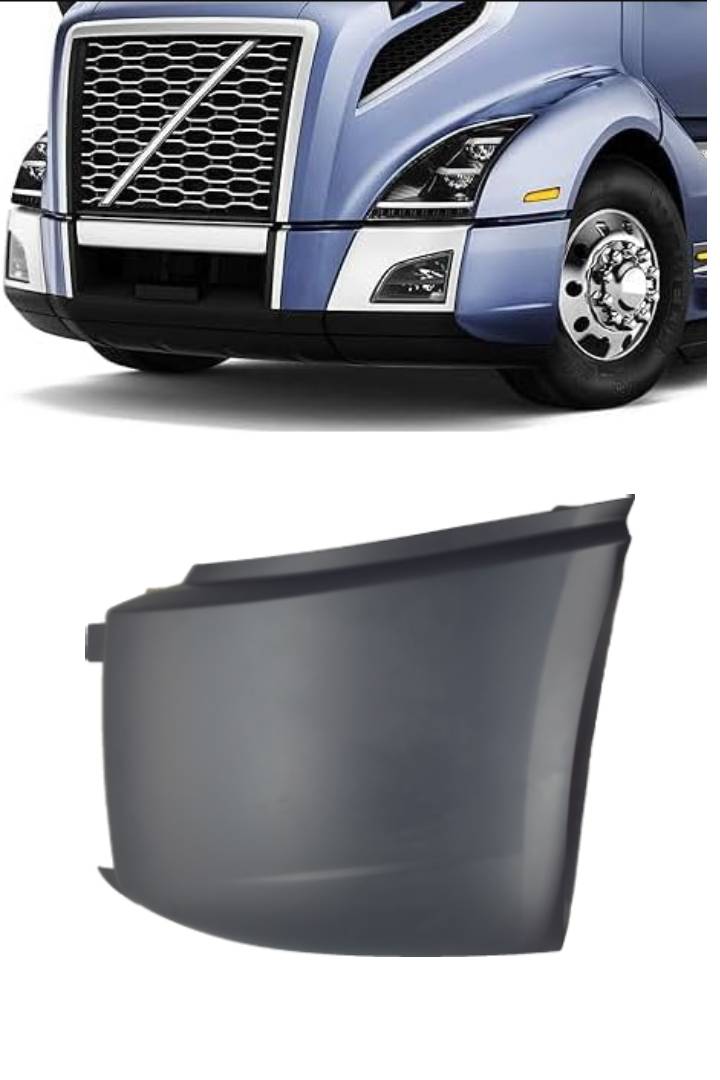 Corner Bumper Cover Replacement for 2018-2024 Volvo VNL Semi Trucks | Pair